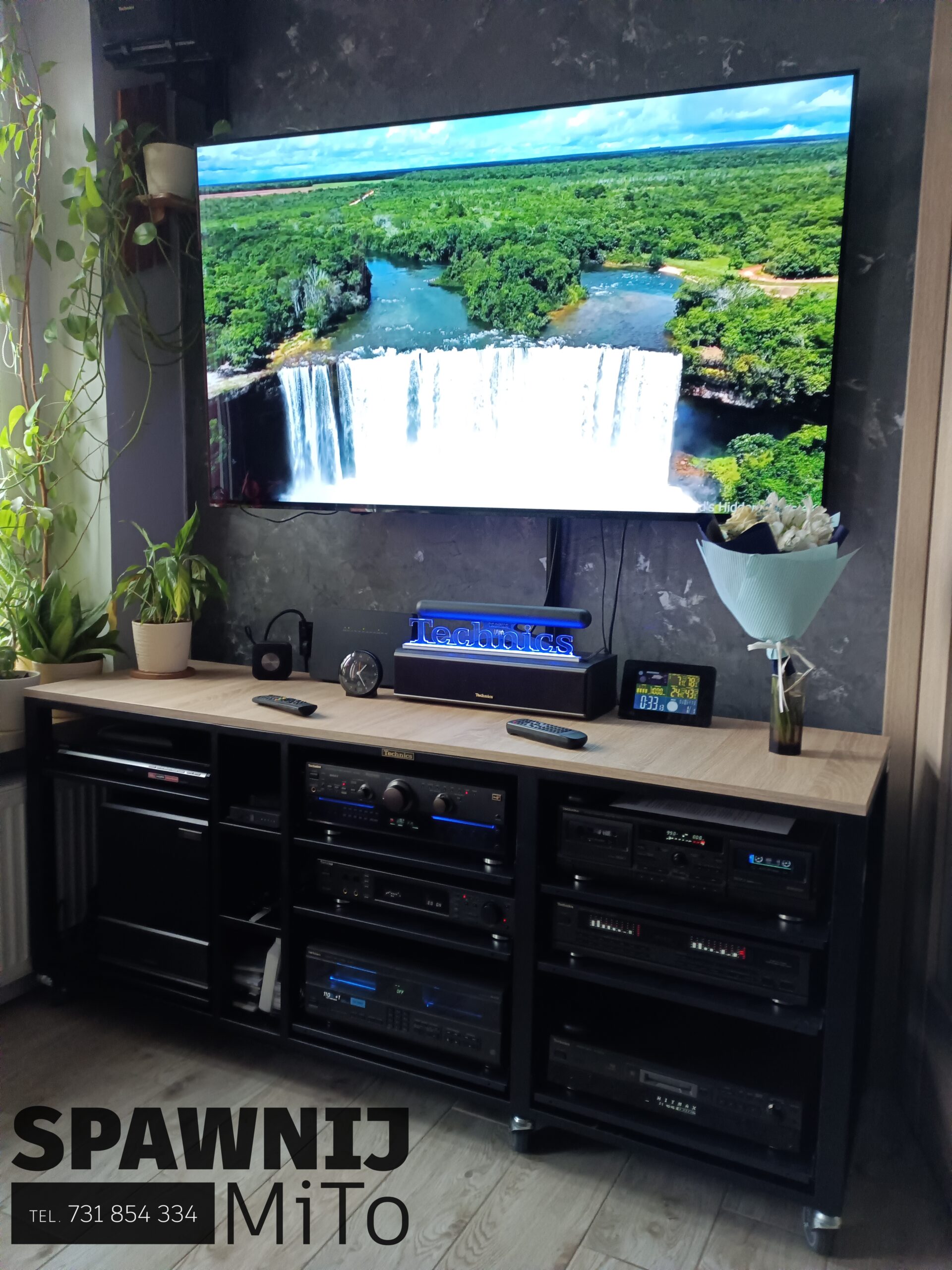 Szafka Technics audio